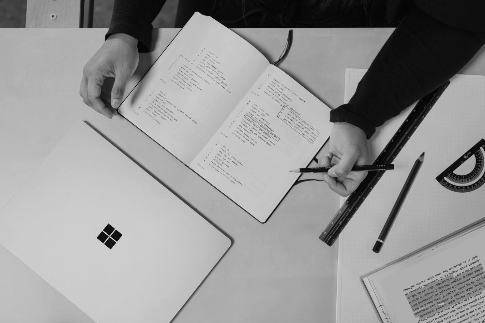 Complex financial spreadsheet showing detailed cash flow projections